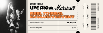 Live From Marshall: Reel To Real Exclusive Event