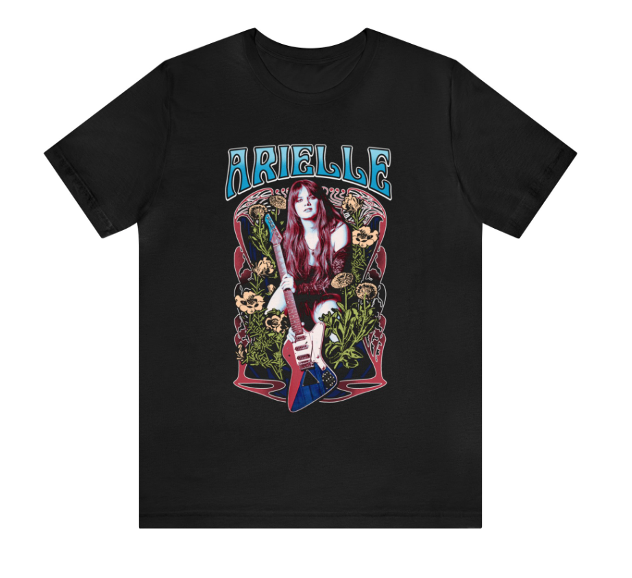 Arielle in the Flowers Tee