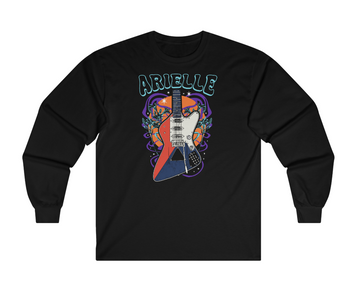 Long Sleeve Two-Tone Aqua