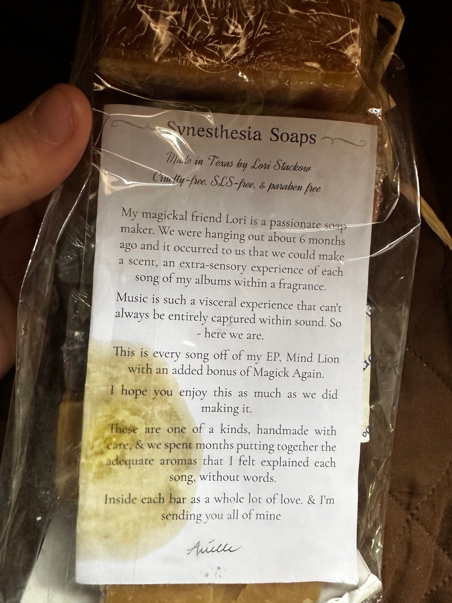 Mind Lion Synesthesia Soap Kit